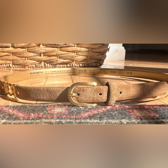 Vintage Liz Claiborne Leather Belt - Picture 1 of 6